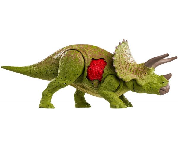 Jurassic World Battle Damage Triceratops NEW 