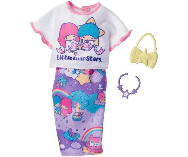 Barbie Hello Kitty Little Twin Stars Dress Fashion Pack
