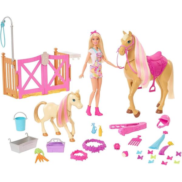 Barbie Groom and Care Horse