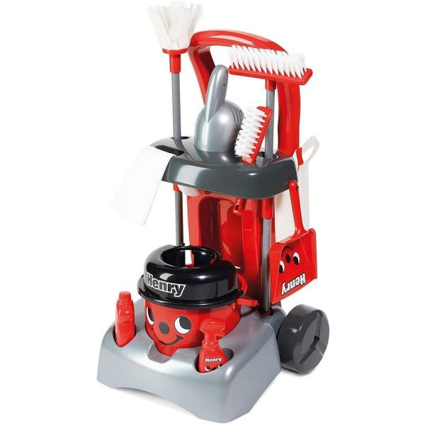 Casdon Deluxe Henry Cleaning Trolley Toy