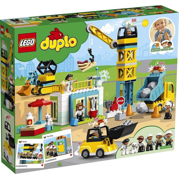Lego Duplo Tower Crane and Construction 10933