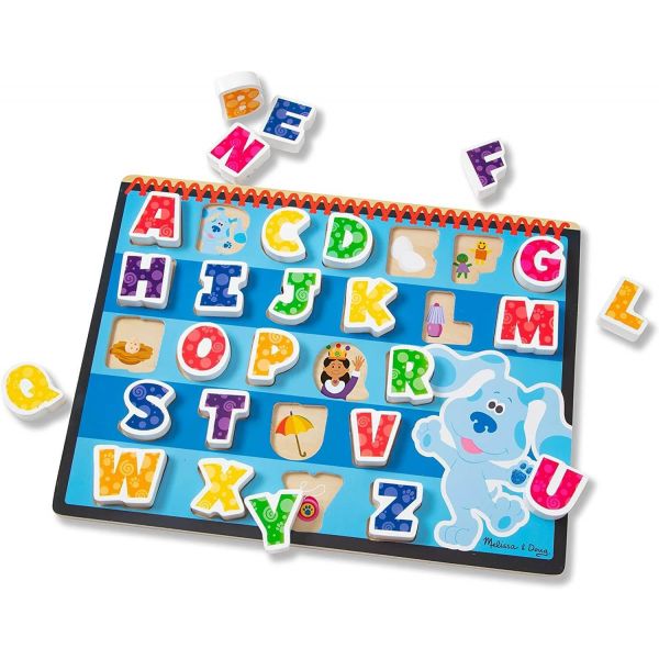 Blue&#039;s Clues &amp; You! Chunky Wooden Alphabet Puzzle