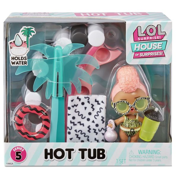 L.O.L. Surprise! House of Surprises Doll Furniture Hot Tub