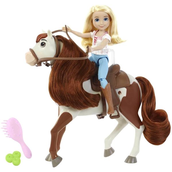 Spirit Untamed Abigail Doll and Boomerang Horse Set
