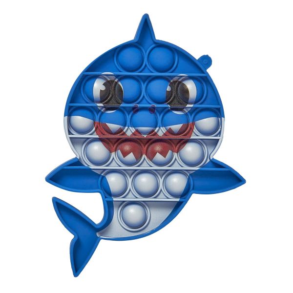 Baby Shark Blue Fidget Popper