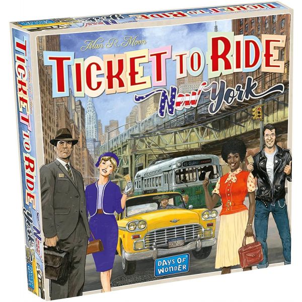 Ticket To Ride: New York Board Game