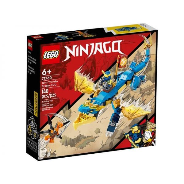 Lego Ninjago Jay&#039;s Thunder Dragon Evo 71760