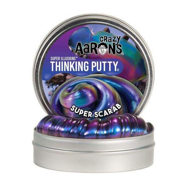 Crazy Aaron&#039;s Thinking Putty- Super Scarab