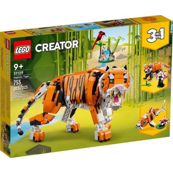 Lego Creator 3in1 Majestic Tiger 31129