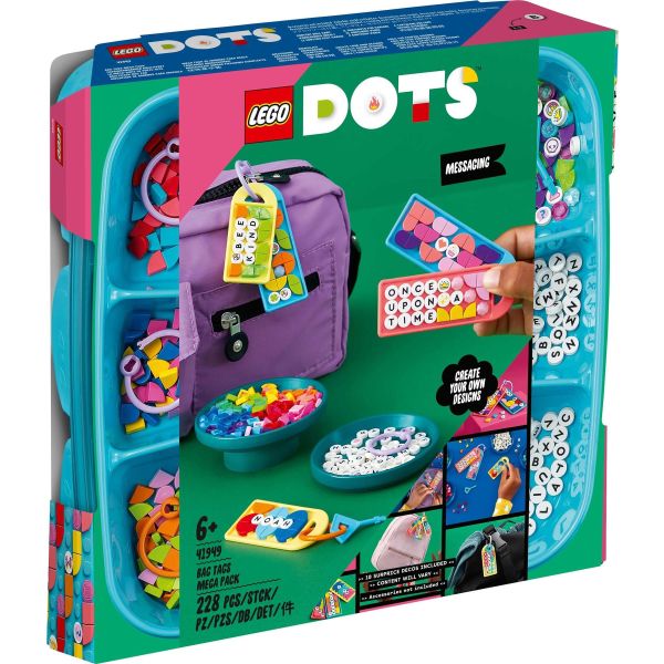 Lego Dots Bag Tags Messaging Mega Pack 41949