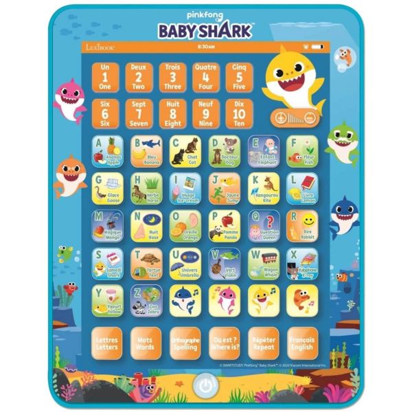 Baby Shark Bilingual French/English Educational Tablet