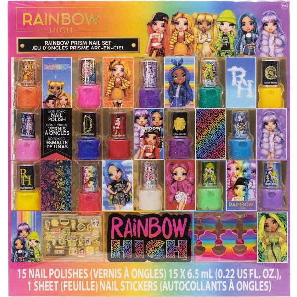 Rainbow High Rainbow Prism Nail Set 15 Pack