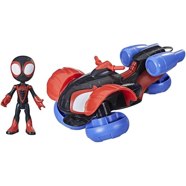 Spidey and His Amazing Friends 2in1 Miles Morales Change &#039;N Go Techno Racer