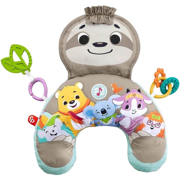 Fisher-Price Music and Vibe Sloth Tummy Wedge
