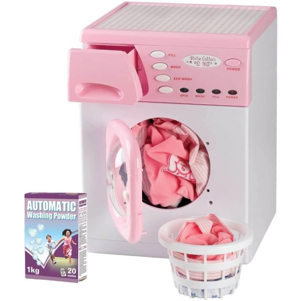 Casdon Pink Electronic Washer Toy