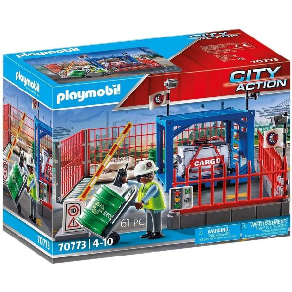 Playmobil City Action Cargo Freight Storage 70773