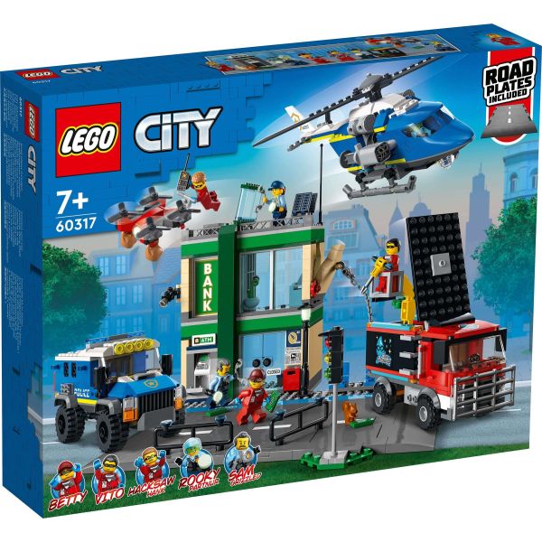 Lego City Police Chase at the Bank 60317