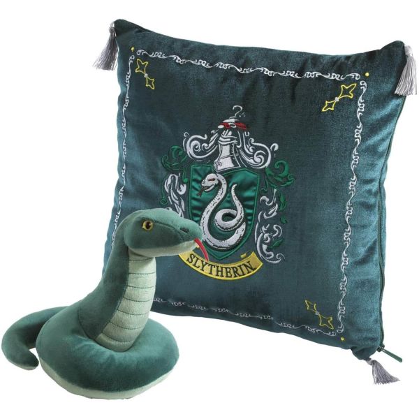 Harry Potter Slytherin House Mascot Plush &amp; Cushion