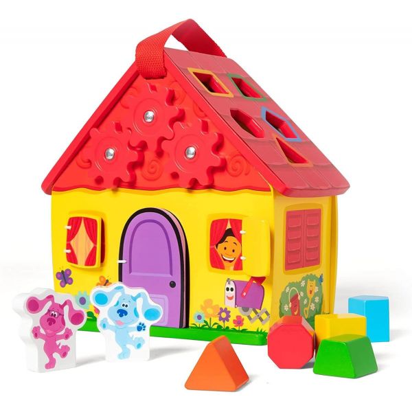 Blue&#039;s Clues &amp; You! Shape Sorting Wooden House