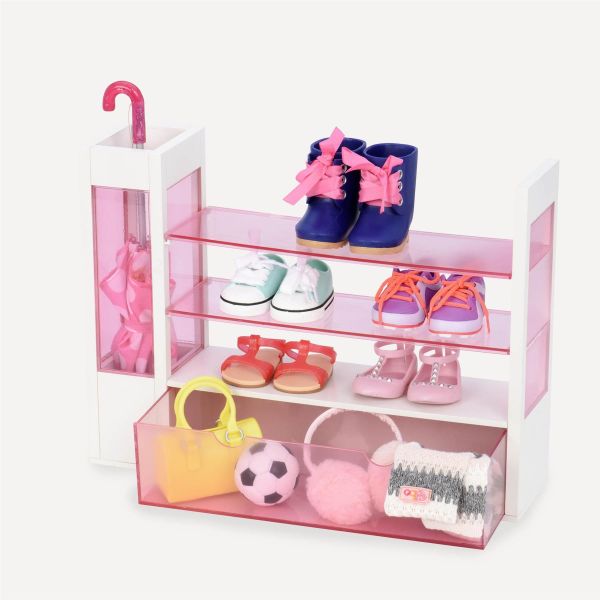 Our Generation Sort-a-Shoe Doll Accessories Set