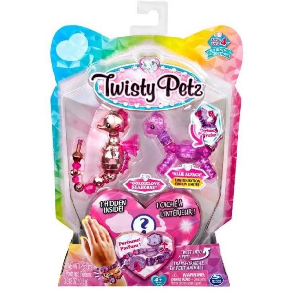 Twisty Petz 3 Pack Goldielove Seahorse &amp; Allie Alpaca