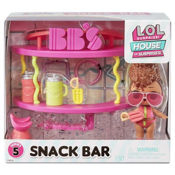 L.O.L. Surprise! House of Surprises Doll Furniture Snack Bar