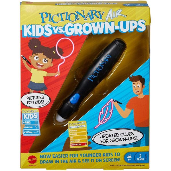 Pictionary Air Kids vs Grown-Ups Electronic Game