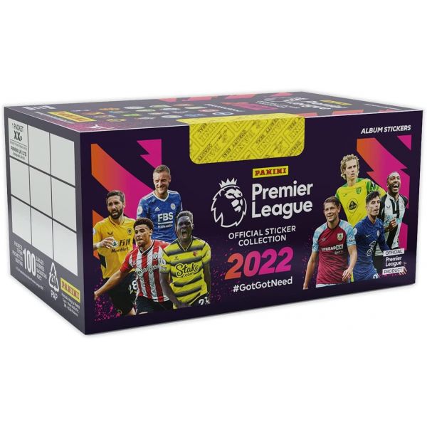 Premier League 2022 Sticker Collection 100 Packs