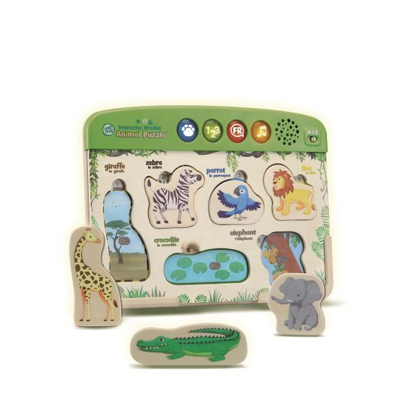 LeapFrog Interactive Wooden Animal Puzzle