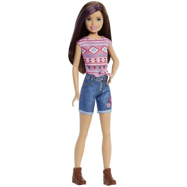 Barbie Camping Skipper Brunette Fashion Doll and Pet