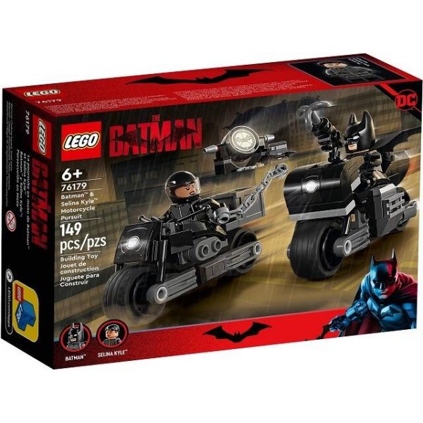 Lego DC Batman: Batman &amp; Selina Kyle Motorcycle Pursuit 76179
