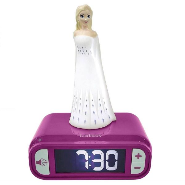 Disney Frozen 2 Night Light Alarm Clock