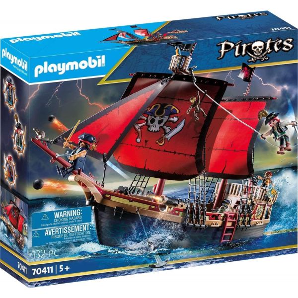 Playmobil 70411 Pirates Skull Pirate Ship