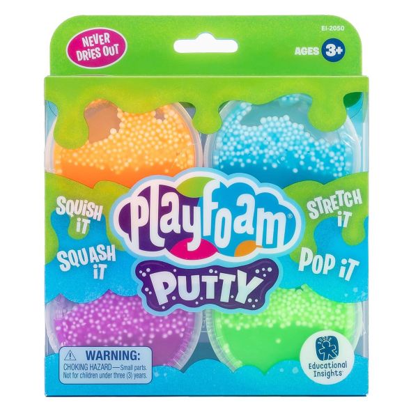 Learning Resources Playfoam Putty 4 Pack