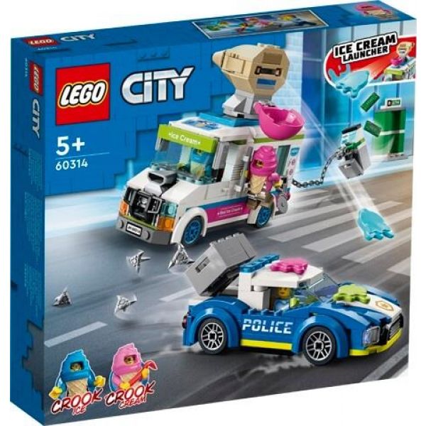 Lego City Ice Cream Truck Police Chase 60314