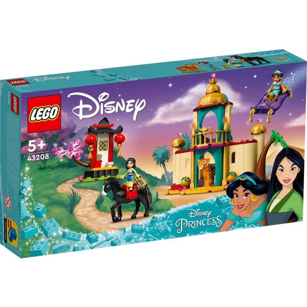 Lego Disney Princess Jasmine and Mulan&#039;s Adventure 43208