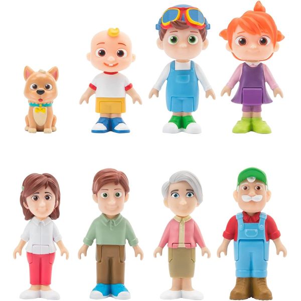Cocomelon Family 8 Pack Figures