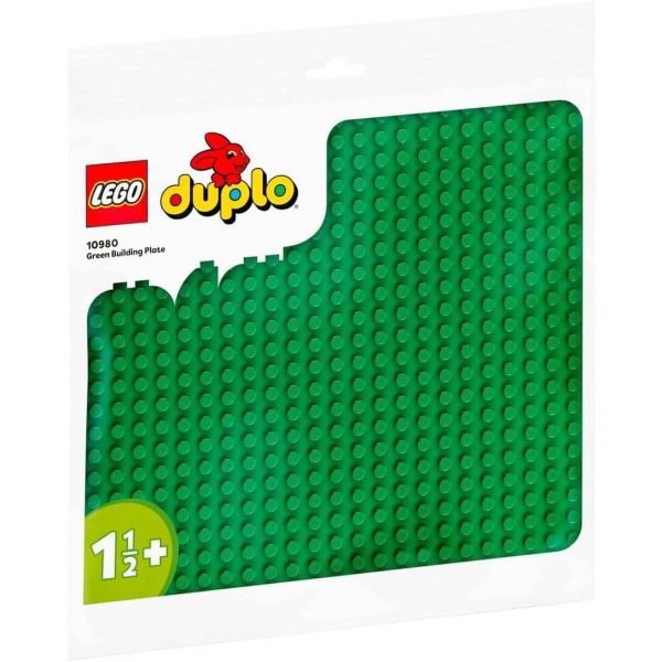 Lego Duplo Classic Green Building Plate 10980