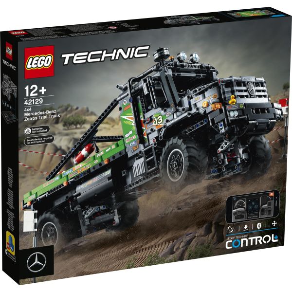 Lego Technic App Controlled 4x4 Mercedes-Benz Zetros Trial Truck 42129