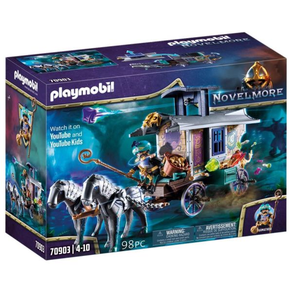 Playmobil Novelmore Knights Violet Vale  Merchant&#039;s Carriage70903