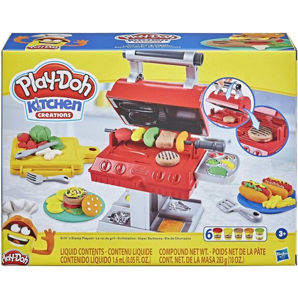 Play-Doh Kitchen Creations Grill &#039;n Stamp Playset