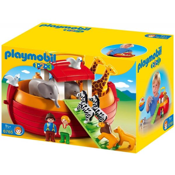 Playmobil 1.2.3 Floating Take Along Noah&#039;s Ark 6765