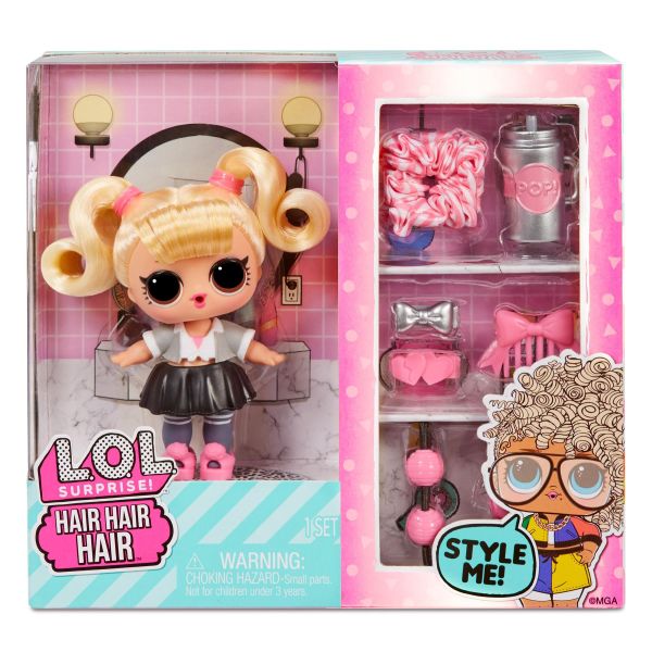 L.O.L. Surprise! Hair Hair Hair - Blonde Pigtails Hair Doll