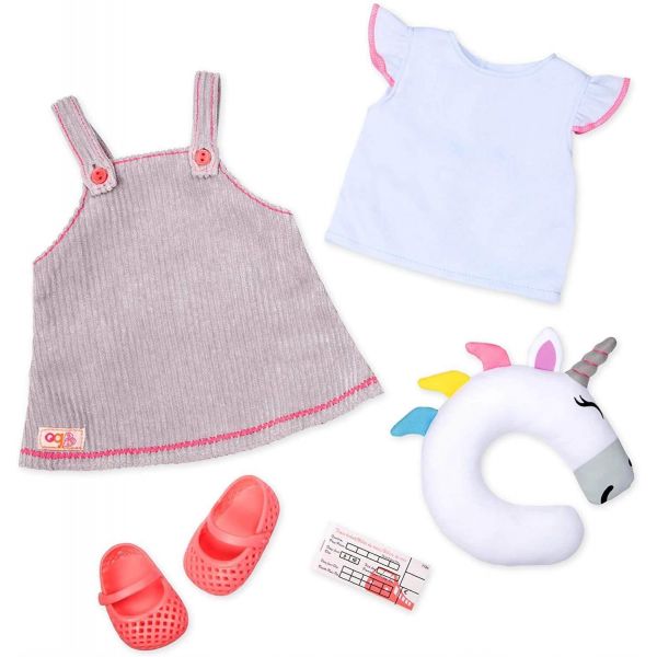 Our Generation Unicorn Express Outfit for 18&quot; Dolls