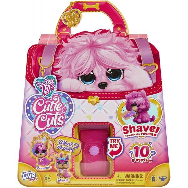 Scruff-a-Luvs Pink Cutie Cuts Plush