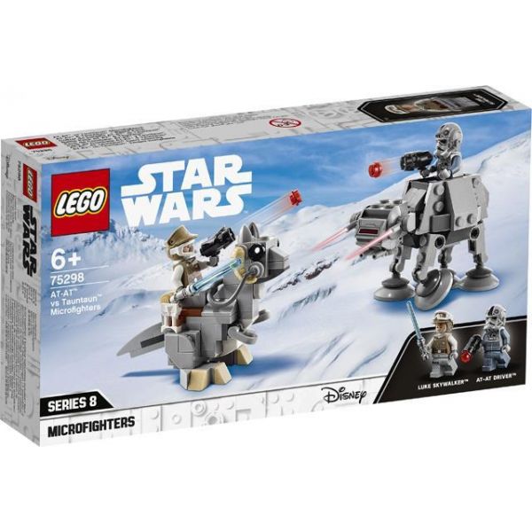 Lego Star Wars AT-AT Vs. Tauntaun Microfighters 75298