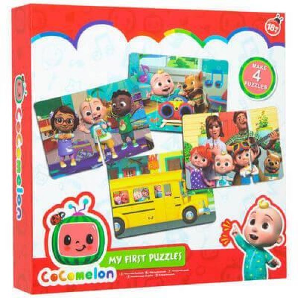 Cocomelon My First Puzzles 4in1 Set