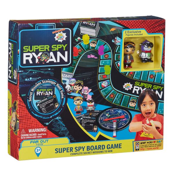 Ryan&#039;s World Super Spy Board Game