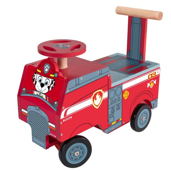 Paw Patrol Wooden Marshall Truck Ride On
