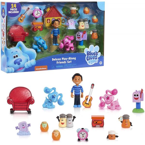 Blue&#039;s Clues &amp; You! Deluxe Play-Along Figure Set